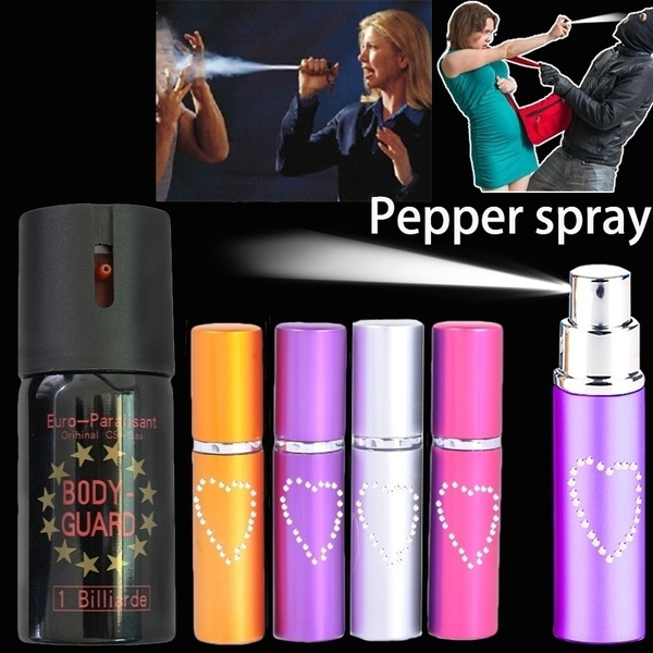 Sabre Red Pepper Shot Love Hidden Shape Lipstick Pepper Spray Police