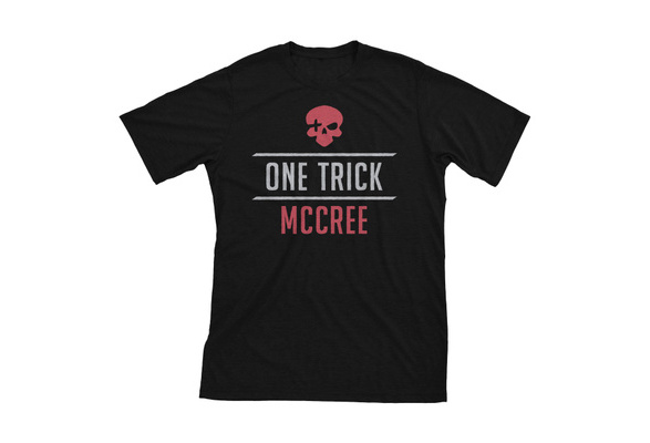 Overwatch Inspired Funny DPS Player Gift Unisex T-Shirt or Hoodie One Trick McCree