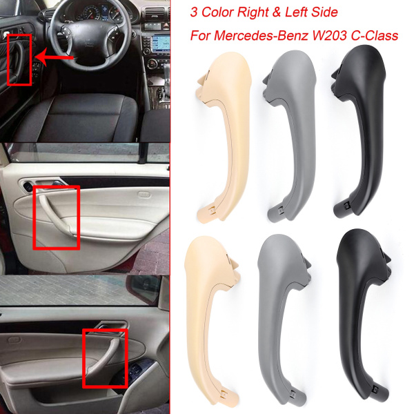 munirater Front Right Passenger Side & Driver Side Interior Door Pull Handle Replacement for Mercedes-Benz W203 C-Class 2003-2007 munirater Front Right Passenger Side & Driver Side Interior Door Pull Handle Replacement for Mercedes-Benz W203 C-Class 2003-2007