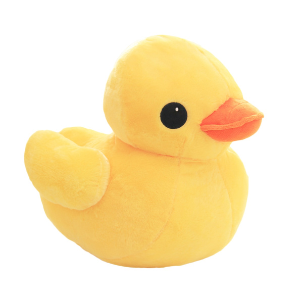 Yellow 2025 plush duck