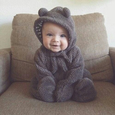 cute, Fleece, baby clothing, babyromper