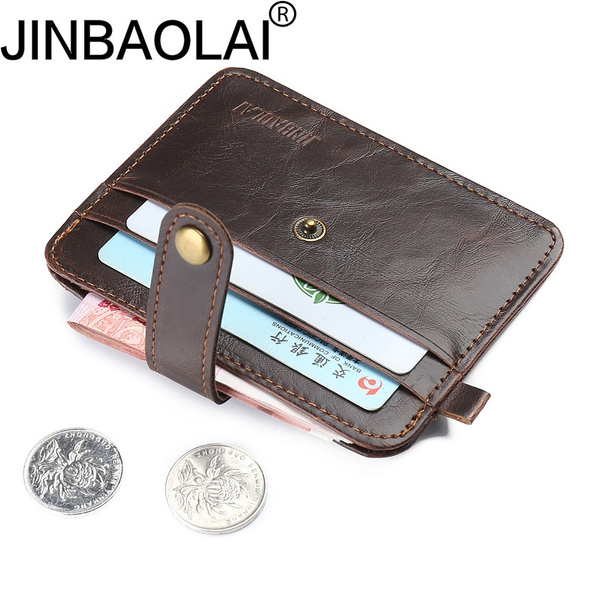 JINBAOLAI student men s card bag purse credit card bag purses coin