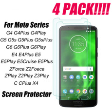4Pack 0.25mm 9H Premium Tempered Glass For Motorola Moto G4 G4Play G4Plus G5 G5s G5Plus G5sPlus G6 G6Play G6Plus E4 E4Plus E5 E5Plus E5Play ZPlay Z2Play Z3Play ZForce Z2Force