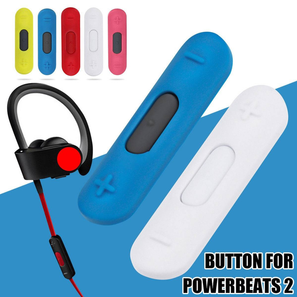 Control Talk Button Rubber Cover Case Earphone Parts For PowerBeats 2 Wireless ！