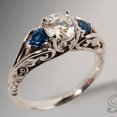 Fashion, wedding ring, retro ring, Engagement