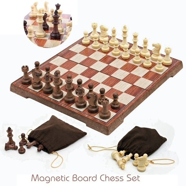 Folding Magnetic International Chess Magnetic International Chess