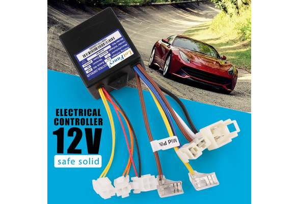 electrical bicycle controller zk1200-dh 12V for Razor XLR 100, 8 Connectors, Model B-ZK1200-DH-LD Sporting Goods 12V speed controller for Razor Power Core 90(V1+) 12 Volt B-ZK1200-DH-LD1 Control Module
