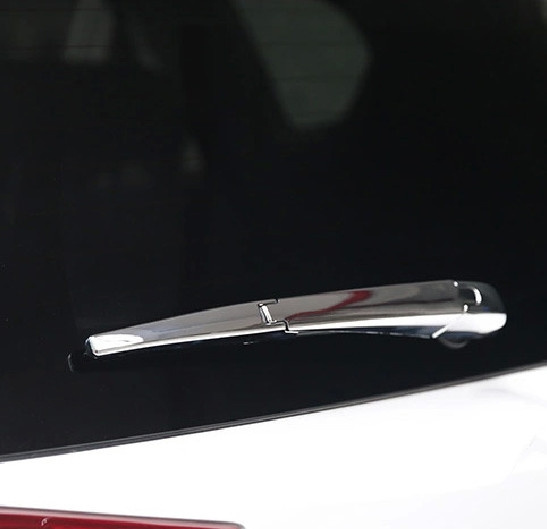 For Toyota RAV4 2013 2014 2015 Chrome Rear Window Rain Wiper Cover Trim Molding 
