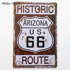 route66, plaquesampsign, Arizona, Posters
