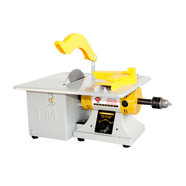 220V 800W Benchtop Table Saw Gem Jewelry Rock Polishing Buffer Bench Lathe Polisher  Cutting Machine