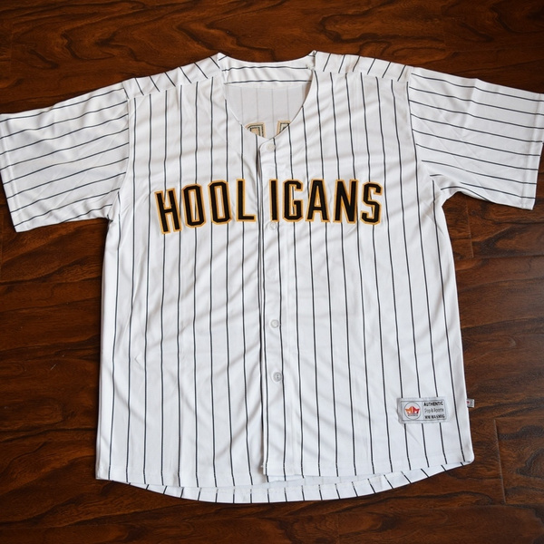 Bruno Mars 24K Hooligans Men's Baseball Jersey Stitched White 