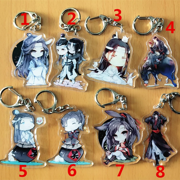 Mo Dao Zu Shi Tencent Archery Chibi Acrylic Keychains Wei Wuxian