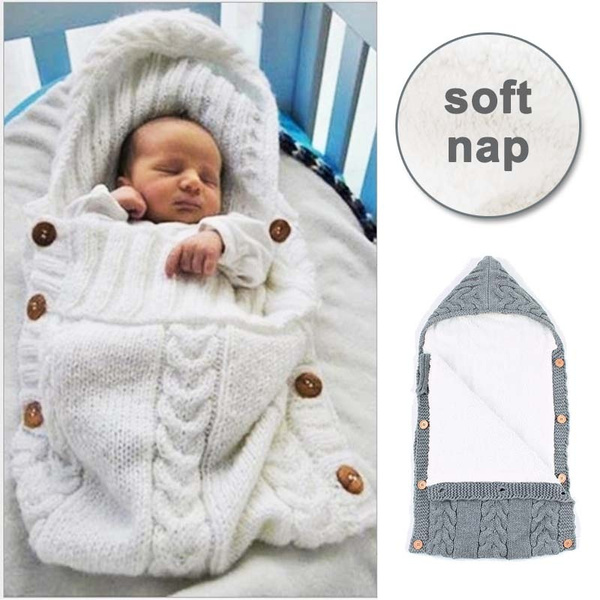 Newborn Baby Infant Toddler Blanket Swaddle Stroller Wrap Sleeping Bag Sleepsack 