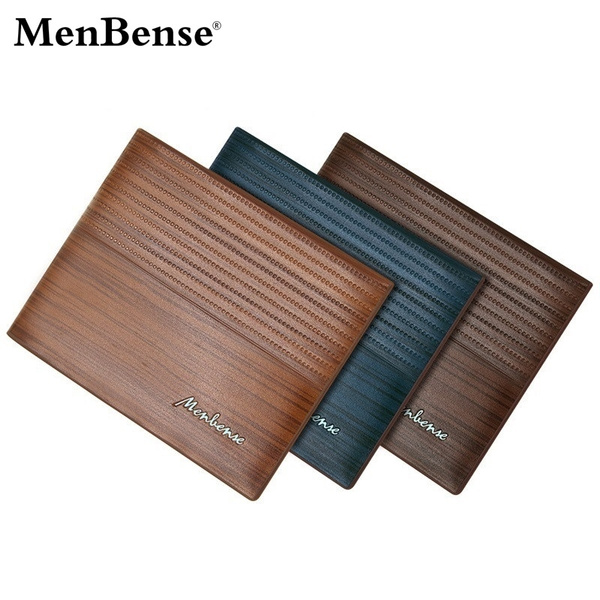 New Fashion Men's Short Wallet Horizontal Weave With Contrasting Colors  Wallet Fashion Student Wallet Light Luxury Wallet - Temu