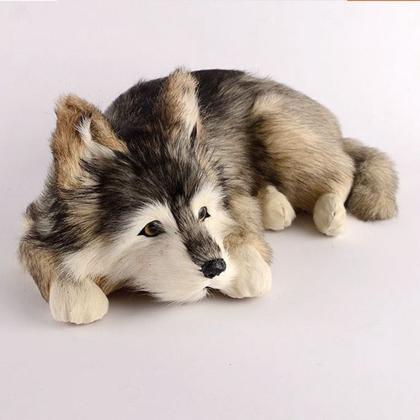 large husky soft toy