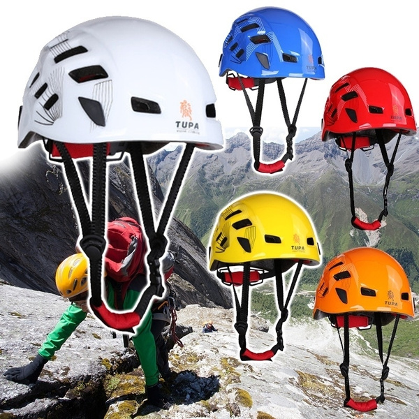 Lovoski Safety Rock Climbing Caving Rappelling Head Helmet Protector White 