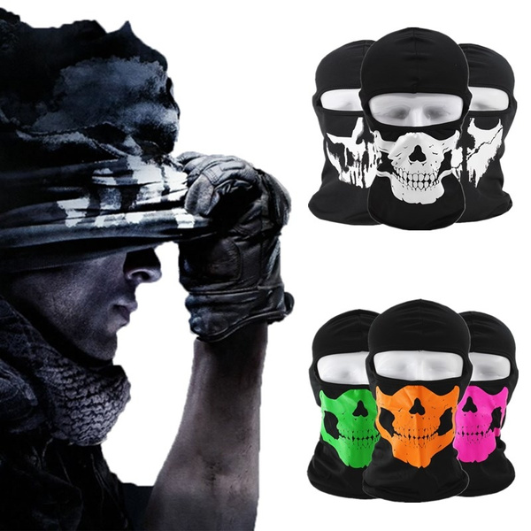 CALL OF DUTY HALLOWEEN GHOSTS SKULL HOOD FACE MASK COSPLAY