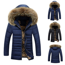 Casual Jackets, parkamen, fur, Winter