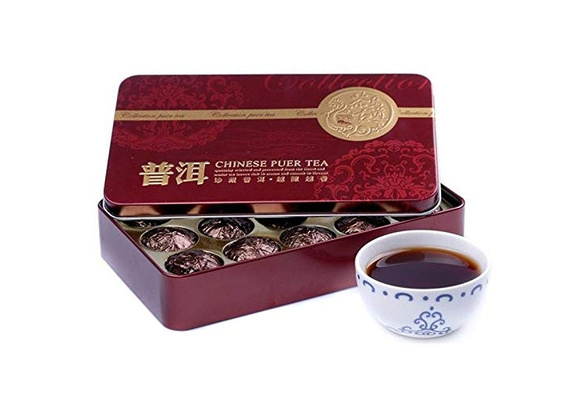 Tea Shu Puer resin cha Gao 12 pieces. Chinese black Puer tea. Tea paste,  Puerto resin - AliExpress