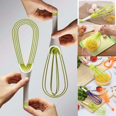 New Kitchen Tool Rotating dual-purpose eggbeater manual blender and noodle baking kitchen gadget creative