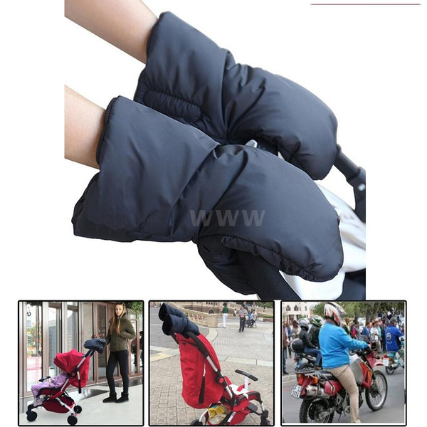 Baby Pram Waterproof Stroller Gloves Winter Warmer Pushchair Hand warmer Muff 