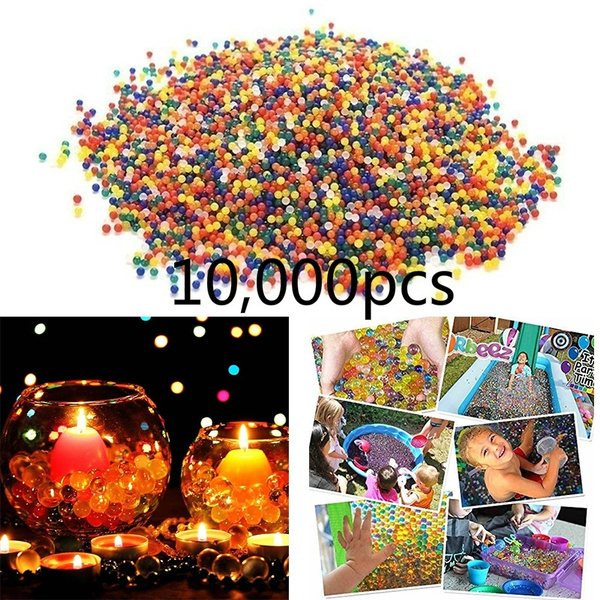 10000pcs/packet colored orbeez soft crystal water gun paintball