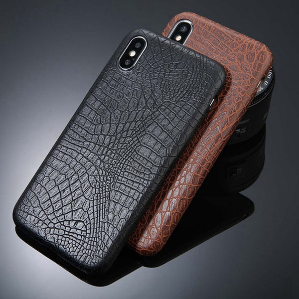 Croc leather clearance iphone case