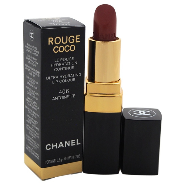 Chanel Rouge Coco Shine Hydrating Sheer Lipshine No. 406 Antoinette, 0.11  Ounce
