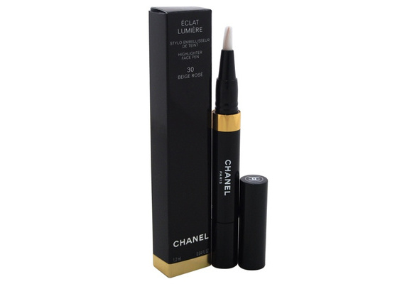 Eclat Lumiere Highlighter Face Pen - 30 Beige Rose by Chanel for Women -  0.04 oz Concealer