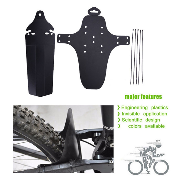 1 Pair Cycling MTB Mountain Bike Bicycle Front+Rear Mud Guards Mudguard Fenders 