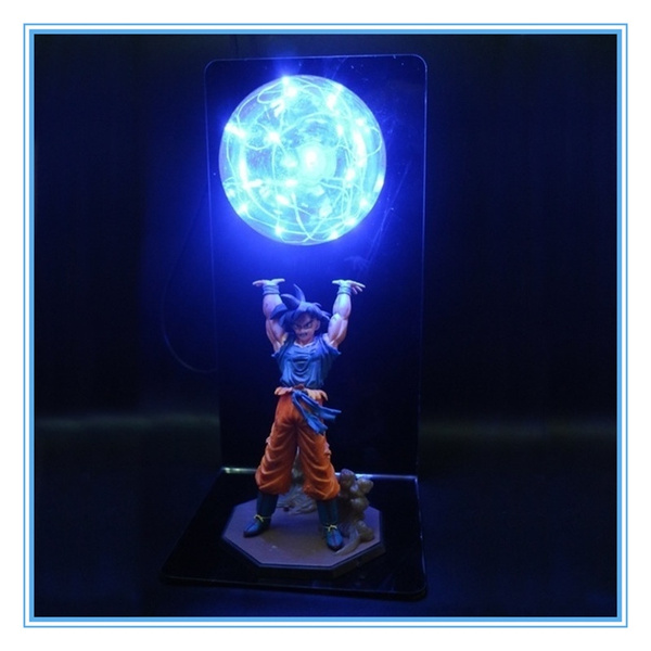 goku figure Dragon Ball Z Action Figures Goku Figurine Collectible DIY Anime  Model Dolls LED Lamp for Christmas Toys anime figure | Wish