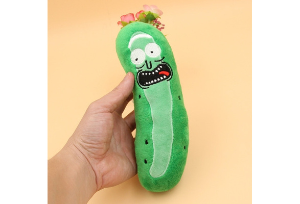 large pickle rick plush