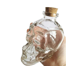 Bottle, vodka, coolskullbottle, skull