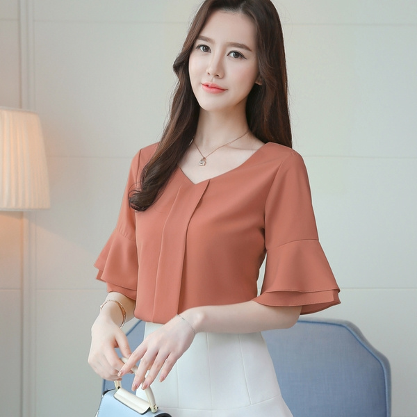 Chiffon blouse hot sale top