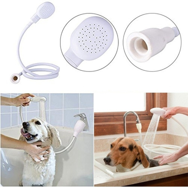 Multi-functional Pet Shower Head Drains Strainer Bath Hose Sink