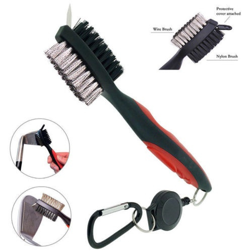 Golf Club Cleaner Brush and Groove Cleaner Oversized Brush Head