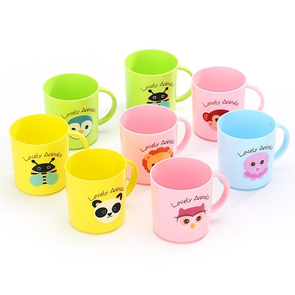 plastic animal cups