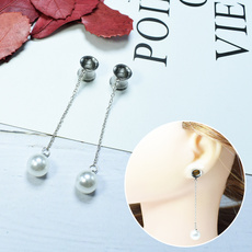 Chain, earexpander, pearls, Jewelry