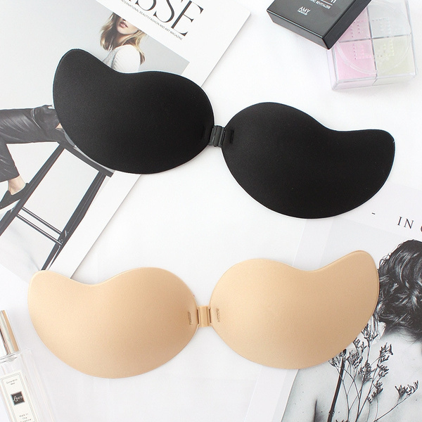 Sexy Invisible Bra The Wing Type Silica Gel Stealth Placket Silicone Breast Tape for