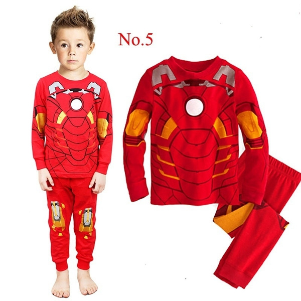 Avengers Sleepwear Boys Iron Man Pyjamas Kids Captain America Hulk Sets Baby Girls Toy Story Pijamas | Wish