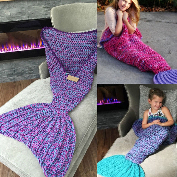 Shark tail discount blanket for adults