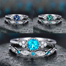 diamondringforwomen, Couple Rings, Engagement, Blue Sapphire