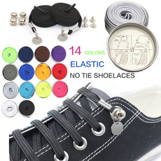 Elastic No Tie Shoelaces 14color one hand quick and easy lazy Shoe laces gifts for men and women children sport Locking SHOES Accessories 
