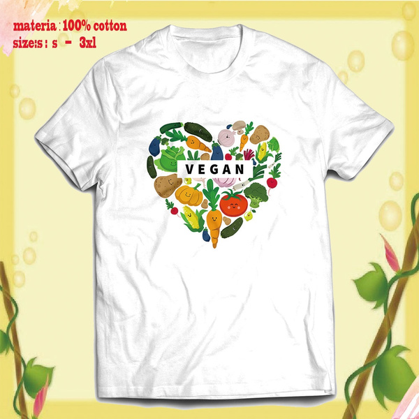Vegan T-shirt, Funny Vegan Clothing, Vegan Animal Love Shirt, Vegan Gifts,  Vegan Shirts for Men | Wish