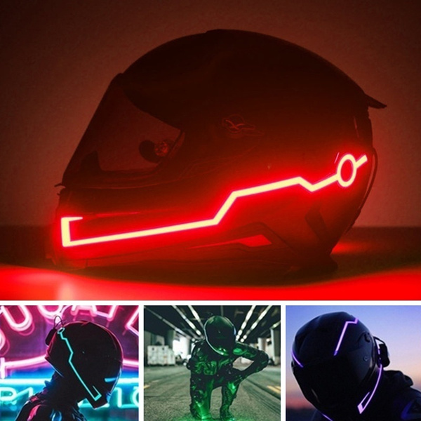 motorcycle helmet light