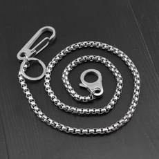 Steel, Key Chain, Chain, bikerwalletchain