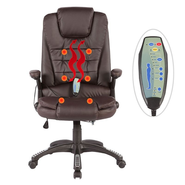 home office computer desk massage chair executive ergonomic heated vibrating