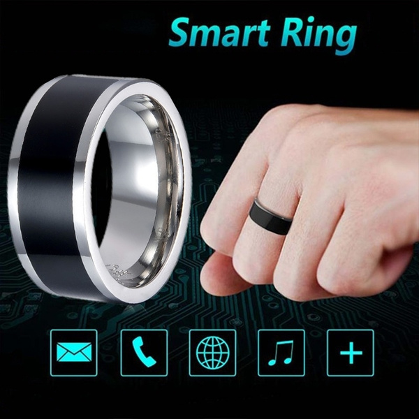 NFC Multifunctional Waterproof Intelligent Ring Smart Wear Finger Digital  Magic Ring Mobile Phone Accessories for Huawei Use