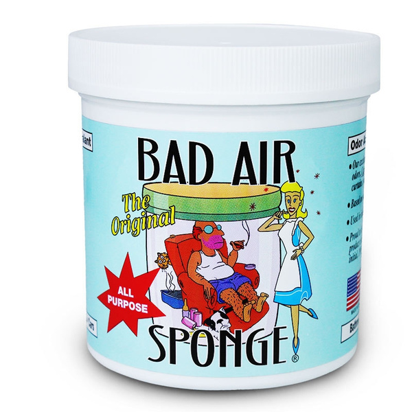 Bad Air Sponge 14oz ~ Home Car Odor Absorbent Remover Air Freshener