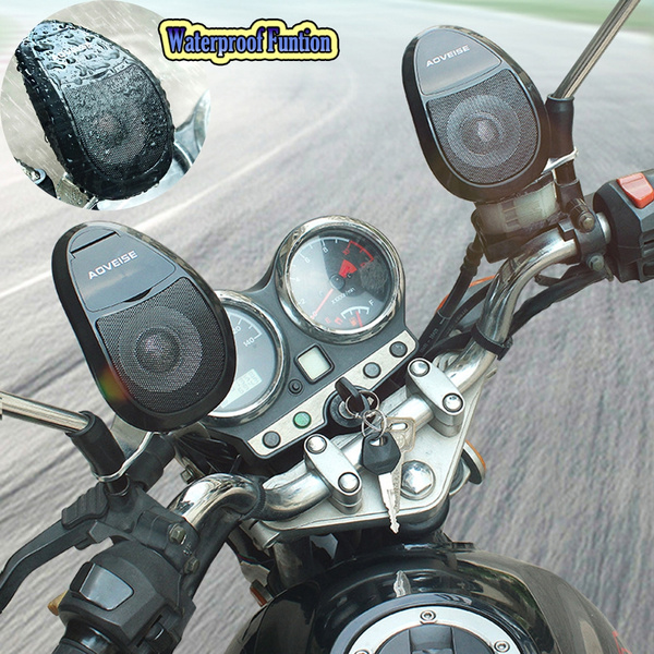 adveise motorcycle speakers